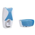 thumbnail image 3 of Dispensador automático de pasta de dientes montado en la pared, exprimidor, soporte para cepillo de dientes, juego para baño familiar, azul, 3 of 11