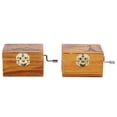 thumbnail image 2 of Caja musical, juego de 2 piezas, caja de música de madera con forma de mano, caja de música de regalo, confiabilidad excepcional, 2 of 12