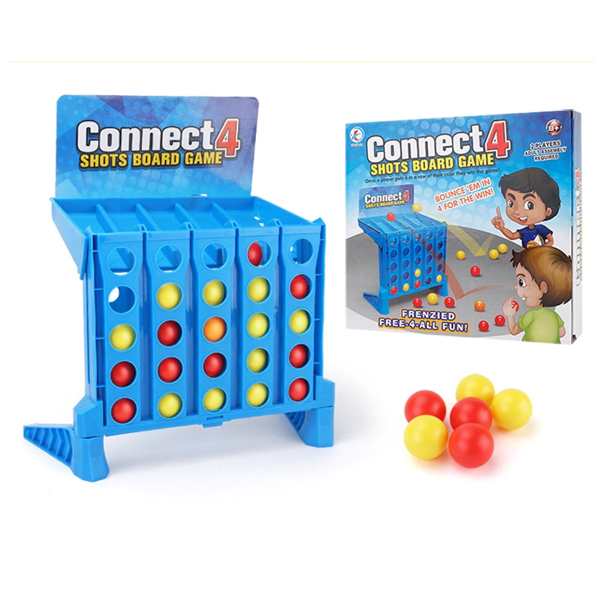 Connect 4 Board Game Toy Kids Parent Family Interactive Toys Shooting