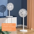 thumbnail image 4 of Ventilador De Pedestal 3 Ajustable Velocidades Para Dormitorio 14°, 4 of 8