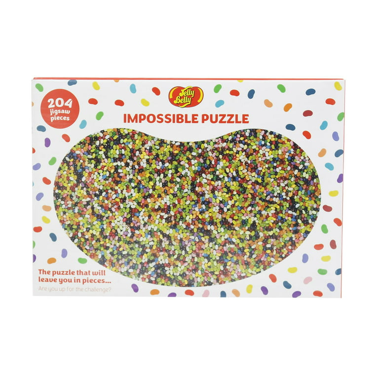 Jelly Belly 204 Piece Jelly Bean Impossible Jigsaw Puzzle 