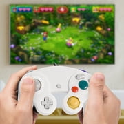 LUXMO Wired Gamecube Controller, Classic Gamecube Wii/Wii U Controller Gamepad Joystick for Gamecube Console