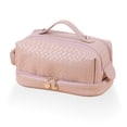 thumbnail image 1 of Bolsas de maquillaje para cosméticos de gran capacidad para mujeres y niñas, bolsas de cosméticos de viaje impermeables de cuero PU, 1 of 5