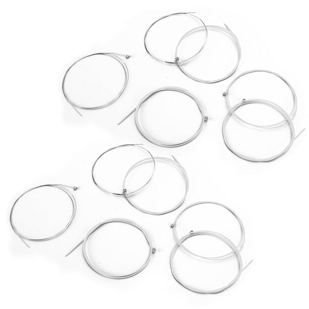 Cuerdas, juego de 2 cuerdas para guitarra folk, cuerdas para guitarra, cuerdas de repuesto para guitarra, materiales ecológicos