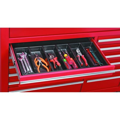 Small Tool Box Inside Drawer Organizer Divider for Kitchen Desk Tool Rollaway 