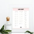 thumbnail image 2 of Downloadable Lash Chart Poster, 2 of 2