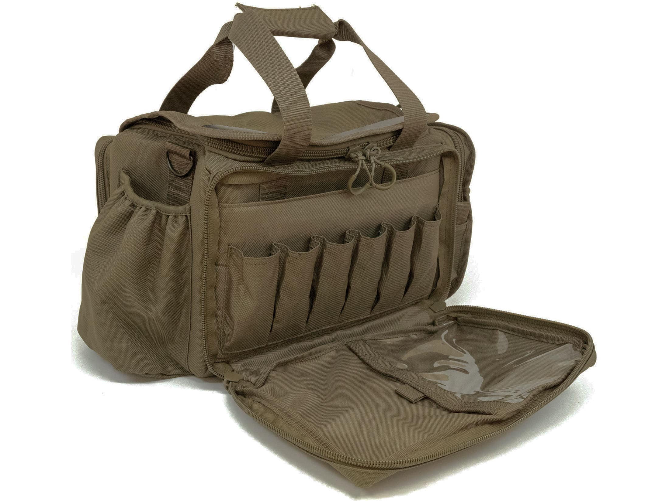 MidwayUSA Two Pistol Range Bag Olive Drab