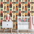 thumbnail image 3 of Coffee Shop Peel and Stick Wallpaper Vintage Coffee vintage Classic Cups Wall Mural 23.6in x 9.8ft Self Adhesive Removable Wall Paper Renter Friendly Wallpaper for Bakery Coffee Lover, 3 of 8