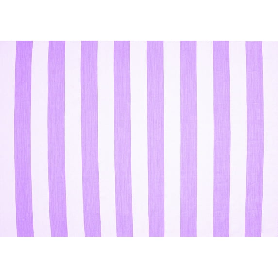 Ahgly Company Indoor Rectangle Solid Purple Modern Area Rugs, 7' x 9'