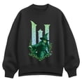 thumbnail image 2 of Wicked - Elphie No Good Deed - Ladies Oversized Fleece Crew Sweatshirt, 2 of 4