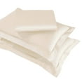 thumbnail image 2 of BNM Egyptian Cotton 850 Thread Count Duvet Cover Set, Full/Queen, Ivory, 2 of 6