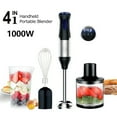 thumbnail image 3 of Blender four-piece set household 1000W high-power food processor handheld egg beater crushing rod grinding cup minced meat bowl combination food supplement juicer, 3 of 8