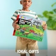 thumbnail image 3 of Joyfy 19 PCS Dinosaur Figures , Realistic Dinosaur Toys with Activity Play Mat & Storage Cage & Trees, Dino Playset Toys for Ages 3-5,  Christmas Birthday Gift For Boys, 3 of 9