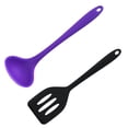 thumbnail image 1 of Juego de utensilios de cocina para cocina, 2 piezas, utensilios de cocina de silicona antiadherentes todo en uno, 1 of 5