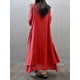 thumbnail image 5 of Nueva moda mujer Casual vestido suelto sólido manga larga Boho largo Maxi vestido MABOTO Vestido, 5 of 7