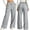Gray, variant on hotojiny High Waisted Sweatpants for Women Comfortable Wide Leg Athletic Pants with Pockets Loose Fit Lounge Pants(White,X-Large)