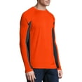 thumbnail image 4 of Hanes Sport Men's and Big Men's X-Temp Performance Long Sleeve Training Tee, Up to Size 2XL, 4 of 5
