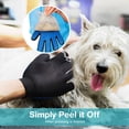 thumbnail image 5 of VicTsing Pet Grooming Glove Brushes, Deshedding Tool, for Removing Pet Shedding Hair, Pet Massage and Bathing Brush or Comb, for Dogs, Cats, Horses( One Pair, for Left and Right Hands ), 5 of 7
