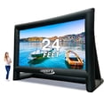 thumbnail image 1 of Pantalla de proyector inflable LVAOSTT de 24 pies con ventilador, 1 of 9