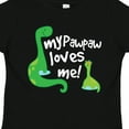thumbnail image 4 of Inktastic My Pawpaw Grandpa Loves Me Dinosaur Boys Toddler T-Shirt, 4 of 5