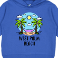 thumbnail image 3 of Inktastic Summer Vacation in West Palm Beach Toddler Hoodie, 3 of 4