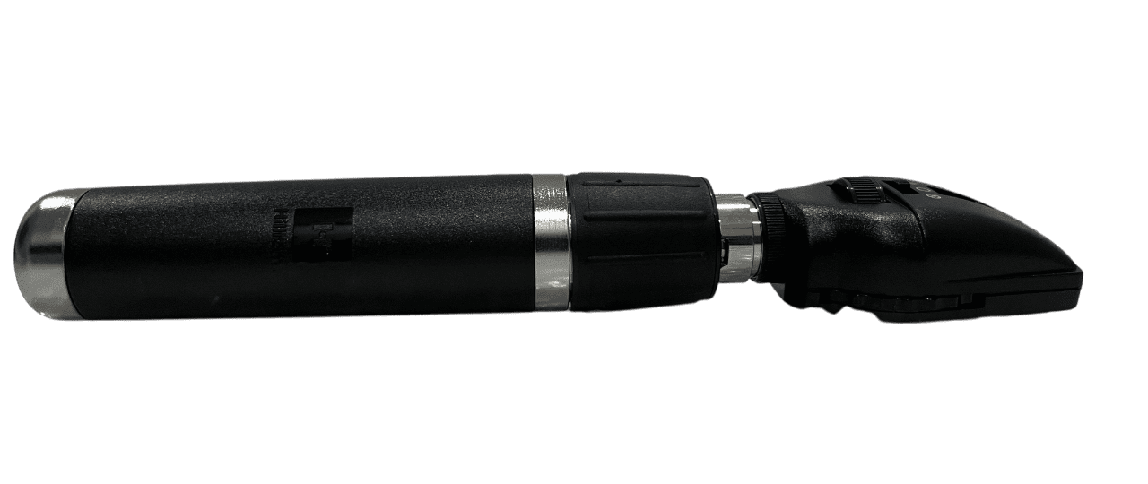 Welch Allyn 3.5V LED Coaxial LED Ophthalmoscope with Lithium Ion USB Rechargeable Handle(Soft Case Included)