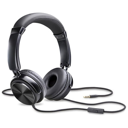 Compucessory Tangle-free Headset with Mic - Stereo - Wired - Binaural - Black | Bundle of 2 Each price history on PriceWatchPro