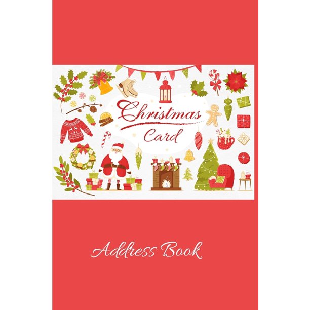 Christmas card list address book in 2020 Christmas Card Address Book: Mailing Address Log Book and 10 Year Christmas Card Tracker With