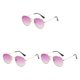 thumbnail image 5 of Gafas de Sol Polarizadas Jumpingount Unisex Montura Ligera Oro Púrpura Gradual, 5 of 6