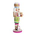 thumbnail image 1 of Kurt S. Adler Kurt Adler 16-Inch Wooden Gingerbread Nutcracker, Multi, 1 of 5