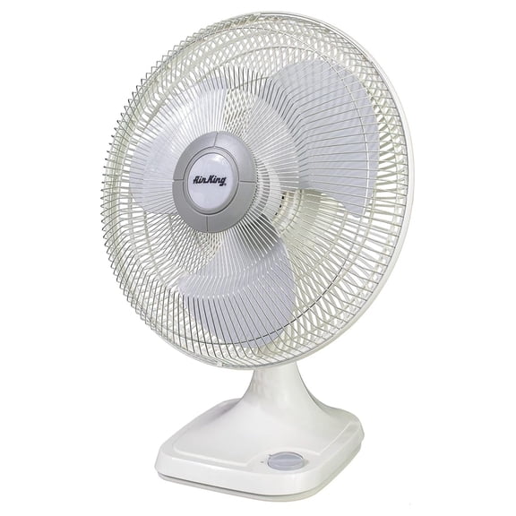 9106 16-Inch 3-Speed Oscillating Table Fan