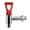 Red 9.8cmx1.6cm, variant on QSTDGVPW Coffee Hot Drink Faucet Assembly Hot Water Tap for Coffee Countertop .8cmx2cm