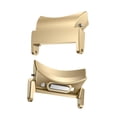 thumbnail image 2 of Conector metálico de liberación rápida de acero inoxidable para Samsung Galaxy Watch 4 5 6 Oro, 2 of 9