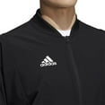 thumbnail image 2 of GP7930 Adidas Mens Sideline 21 Woven Bomber Jacket Black/White XL, 2 of 3