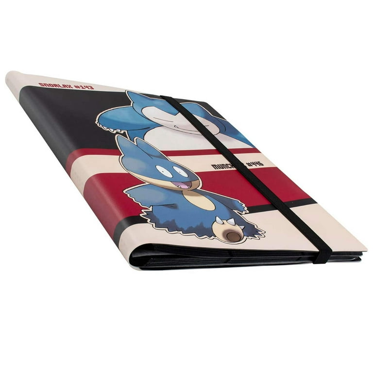 snorlax pokemon card binder The Unlucky Collector | Here is a first look at my upcoming Snorlax Binder, crafted on a 9-pocket Ocean Blue Vault X binder that holds up to 360 cards. The front