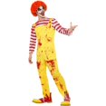 thumbnail image 4 of Smiffys Combinaison Costume de Clown Tueur Effrayant pour Hommes, 4 of 5