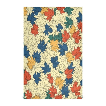 

Kitchen Towel 28x18 Inches x6，Plate Towel Decorative Towel Napkin Tea Towel Tea Towels For Kitchen Dish Cloths & Dish Towels Colorful Cartoon Maple Leaf