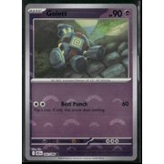 2025 Scarlet & Violet Black Bolt Golett Holo Poke Ball Pattern #42/86