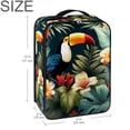 thumbnail image 6 of Toucan Polyester Shoe Storage Boxes Organizer - 23x31cm/9x12in Size for Closet Organization and Storage Solution,, 6 of 7