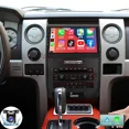 thumbnail image 1 of Android 13 Car Stereo GPS Navigation Head Unit 2+32G for Ford F150 F-150 2009-2014, Built-in Wireless CarPlay Android Auto 9in Car Radio with Bluetooth WiFi FM/RDS SWC + AHD Backup Camera, 1 of 6