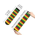 thumbnail image 4 of Pofeuu Music Colors 1 Print 30cm Socks, Adult Running Hiking Socks for Youth and Adult, 4 of 7