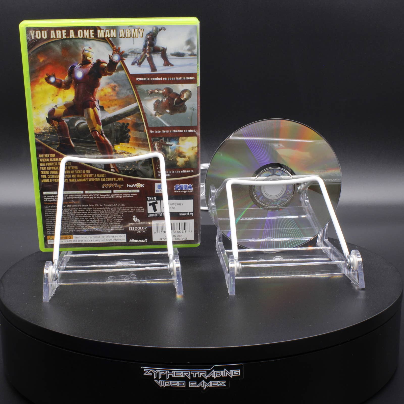 Iron Man | Microsoft Xbox 360 - Walmart.com