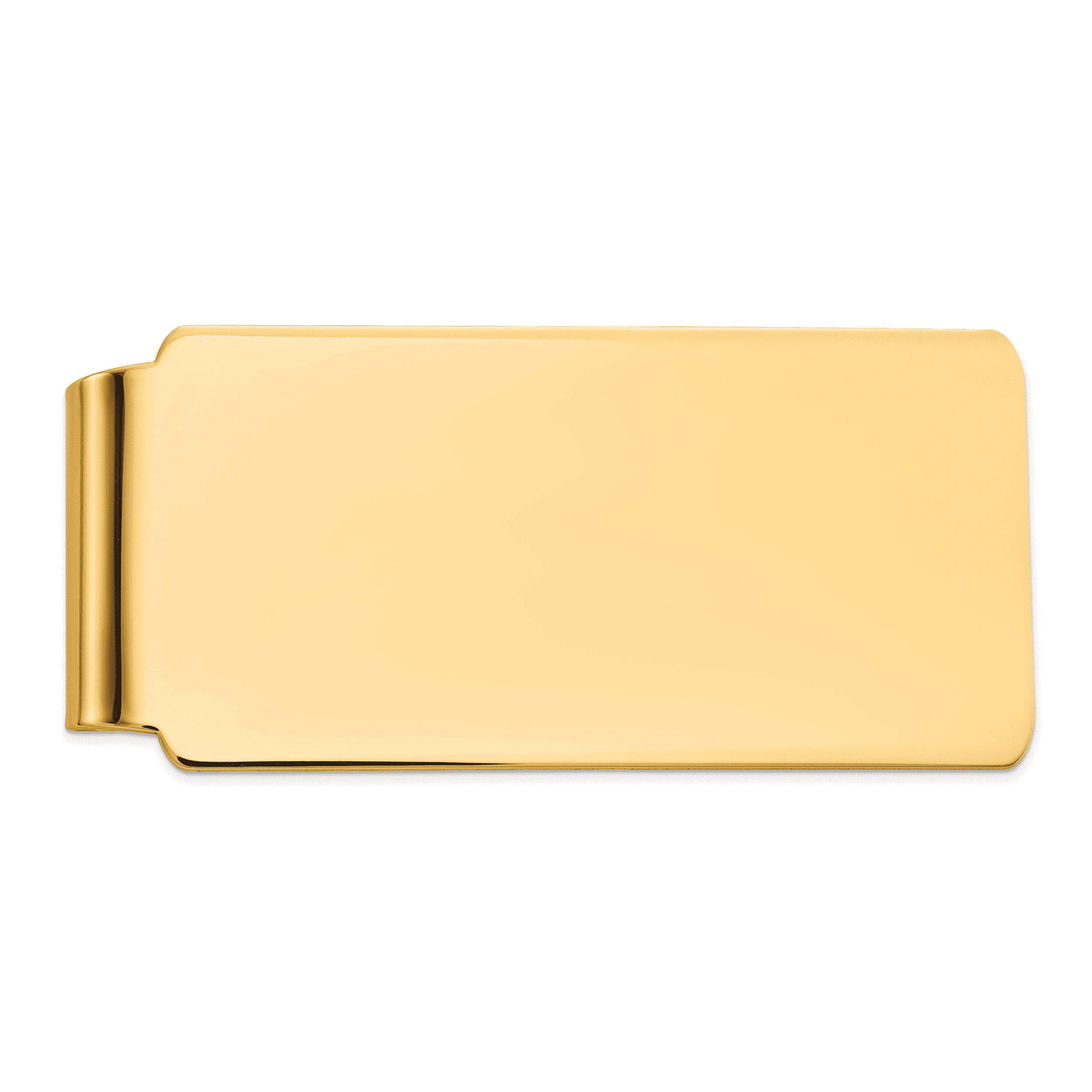 14k Yellow Gold Men Money Clip Fine Jewelry For Dad Mens Gifts For Him