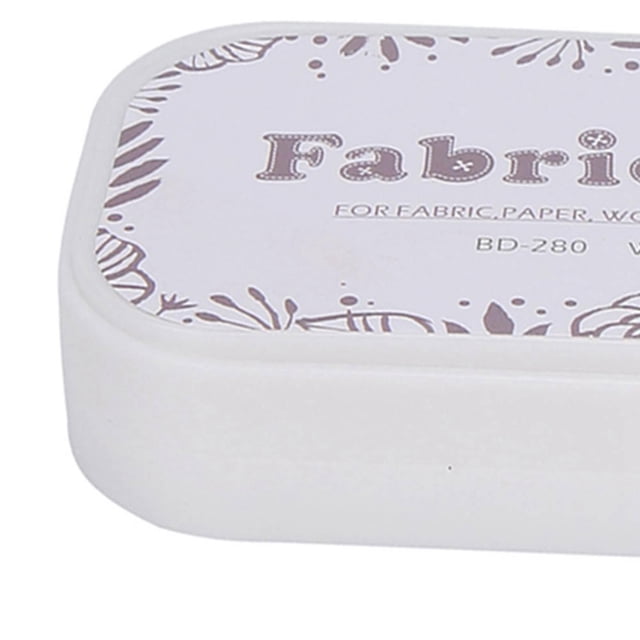 Restore Style Sponge Colored Ink Pad DIY Accessories for Rubber Stamp Paper ClothBD-280 Porcelain White