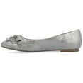 thumbnail image 3 of Journee Womens Judy Slip On Pointed Toe Ballet Flats, Widths Available, 3 of 10