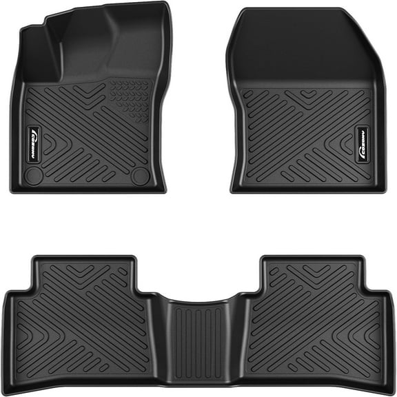 Pinypikaka Floor Mats Fits 2016-2022 ToyotaPrius, 2017-2021 Toyota PriusPrime, Anti Skid Floor Liners Black, All Weather TPE Floor Liners
