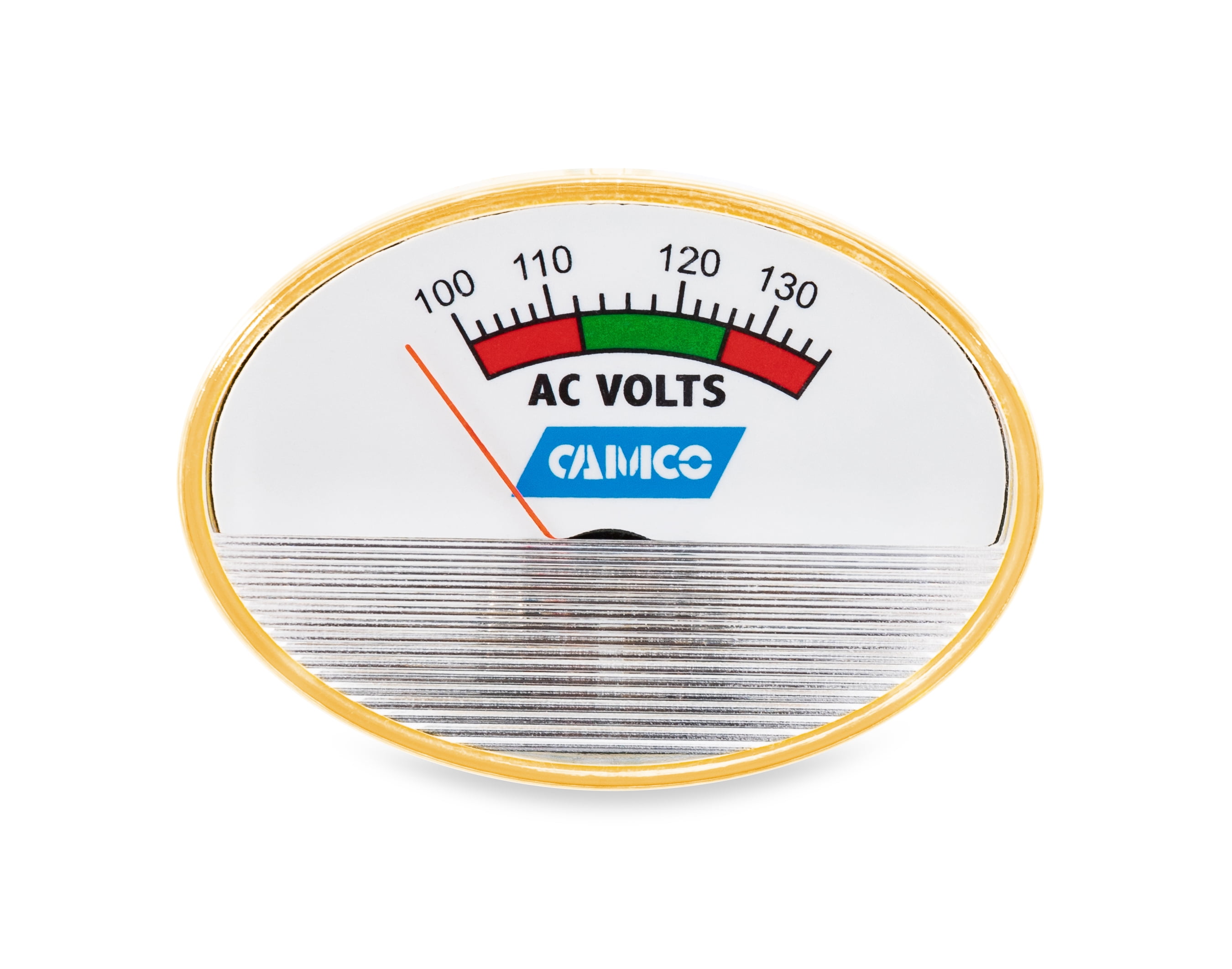 Camco 55263 120V AC Line Voltage Meter Provides A Continuous AC Line