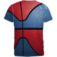 thumbnail image 2 of Championship Basketball Royal Blue & Red All Over Mens T Shirt Multi 2XL, 2 of 2