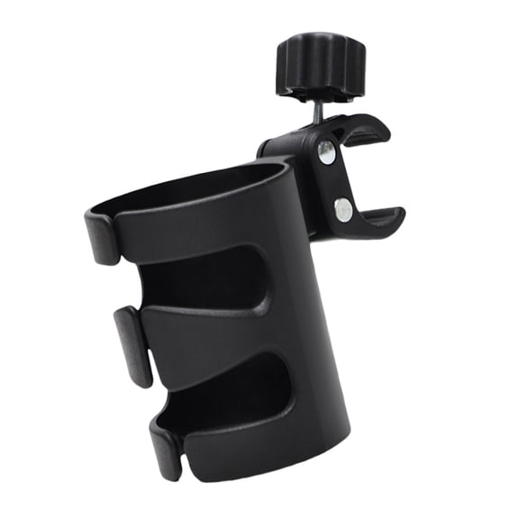 Acahhotxx Cup Holder, 360 Degree Adjustable Baby Strollers Cup Holder Drink Bottle Organiser Rack for Bicycles Walkers Pushchairs