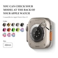 thumbnail image 5 of Correa de Silicona Transparente con Case para Apple Watch, Compatible con Todas las Series, 5 of 5
